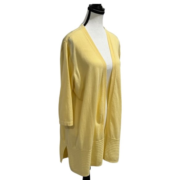 Chico’s Open-Front Cardigan Sweater – Size 3 (XL) - Picture 3 of 6